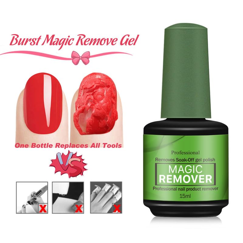 Nagellackentferner (2 Pack), Gelnägel Shellac Entferner Remover, Gel Remover Nägel, Entfernt Schnell