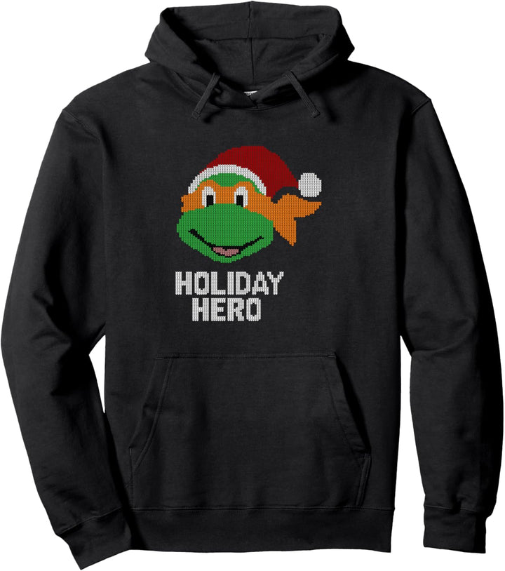 Teenage Mutant Ninja Turtles Santa Mikey Pullover Hoodie