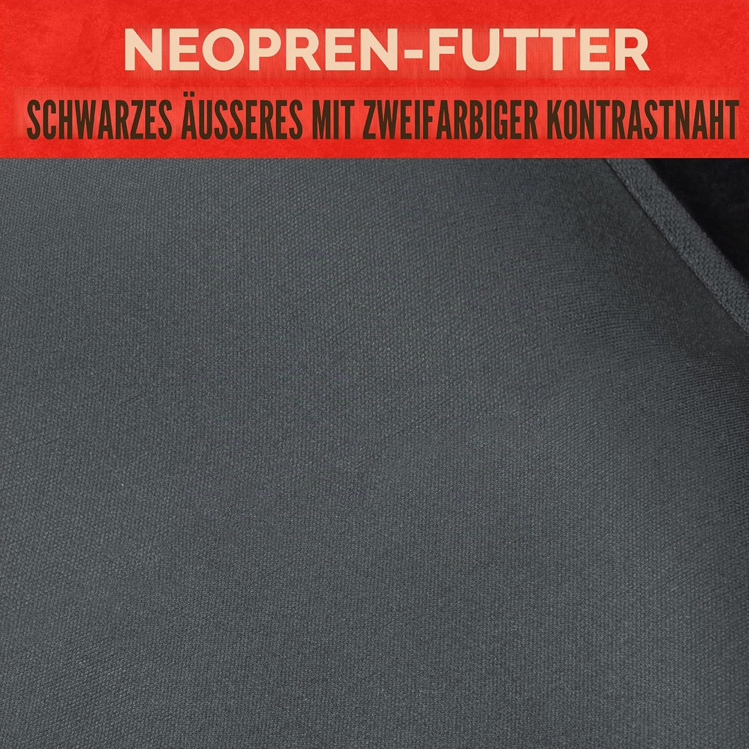 BDK AquaShield Autositzbezug für Rückbank, wasserdichter Neopren-Rücksitzbezug für LKW, Van, SUV, id