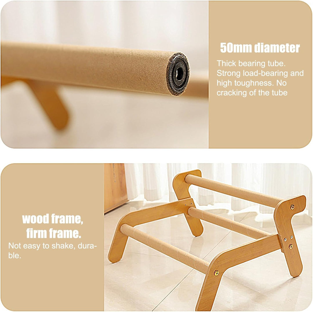 Sisal Kratzstuhl für Katzen – Outdoor & Indoor Katzen-Lounge-Stuhl, 2-in-1 & Bett | Stabiles, hausti