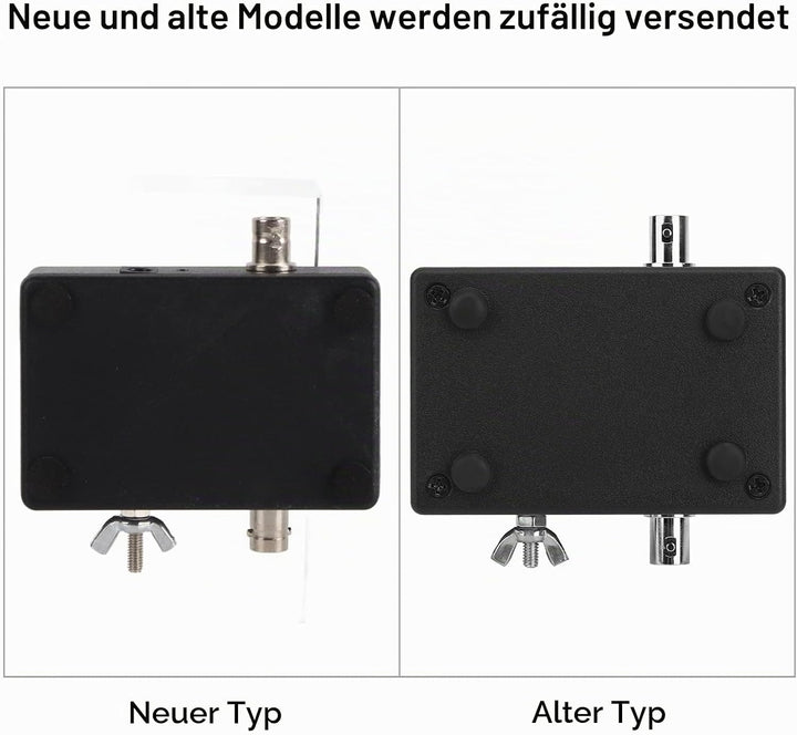 Mini Whip Aktive Antenne Kurzwellenradio 10 kHz bis 30 MHz mit 8m Kabel portabel für Empfang Kommuni
