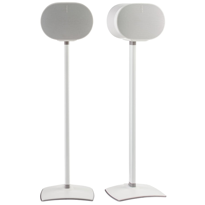 Sanus Kabellose Lautsprecherständer für Sonos ERA 300™ (weiss) – Paar, perfekte Standeinrichtung für