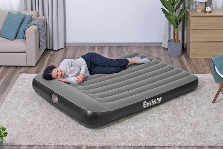 Bestway TriTech Luftbett Aerolux mit integrierter Elektropumpe Double XL/Lo 203 x 152 x 30 cm