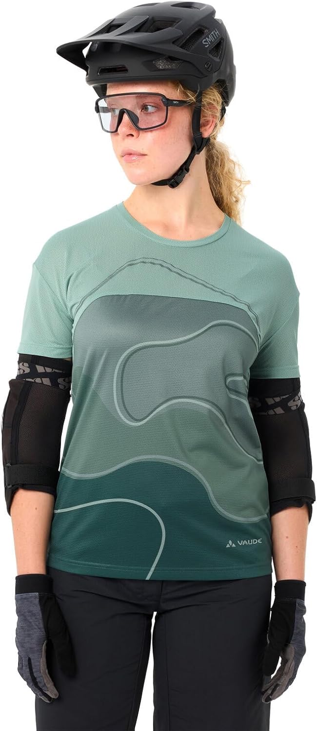 VAUDE T-Shirt Women's Moab T-Shirt VI 44 Deep Pond, 44 Deep Pond