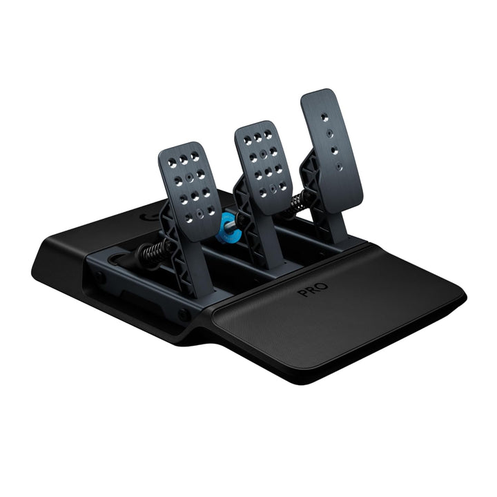 Logitech G PRO Racing Pedals – Pedale für Rennsimulationen; 100 kg Loadcell-Bremse, vollständig pers