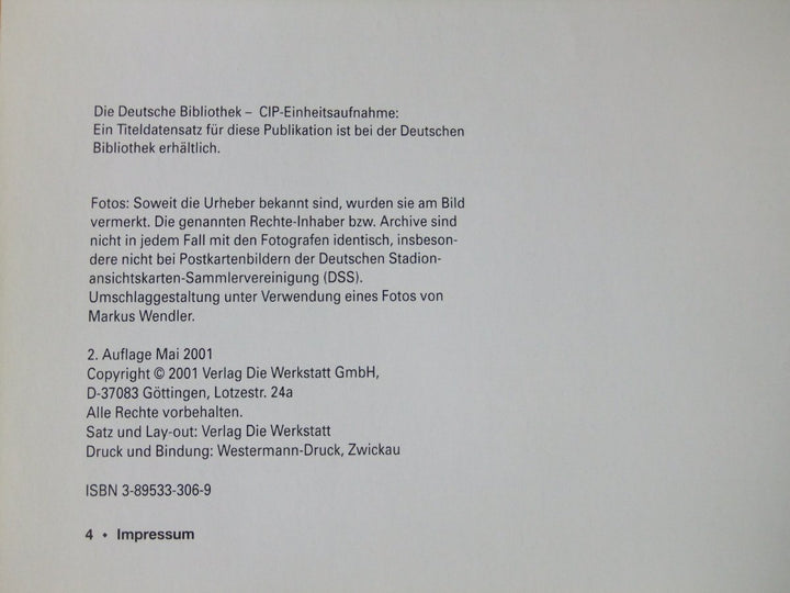 Das grosse Buch der deutschen Fussball-Stadien, Gebundenes Buch