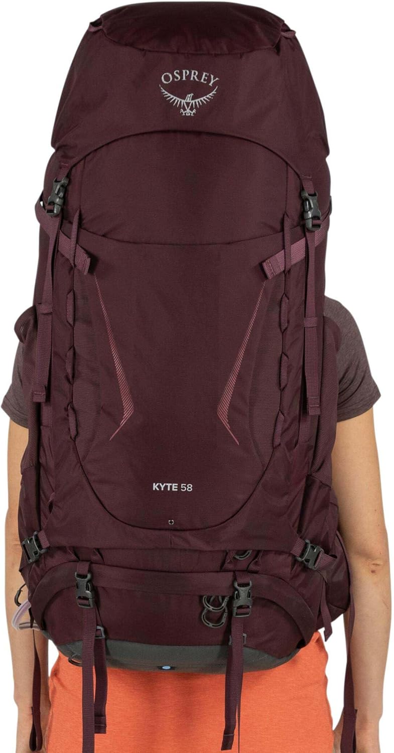 Osprey Europe Damen Kyte 58 Backpack Schwarz WXS/S, Schwarz WXS/S
