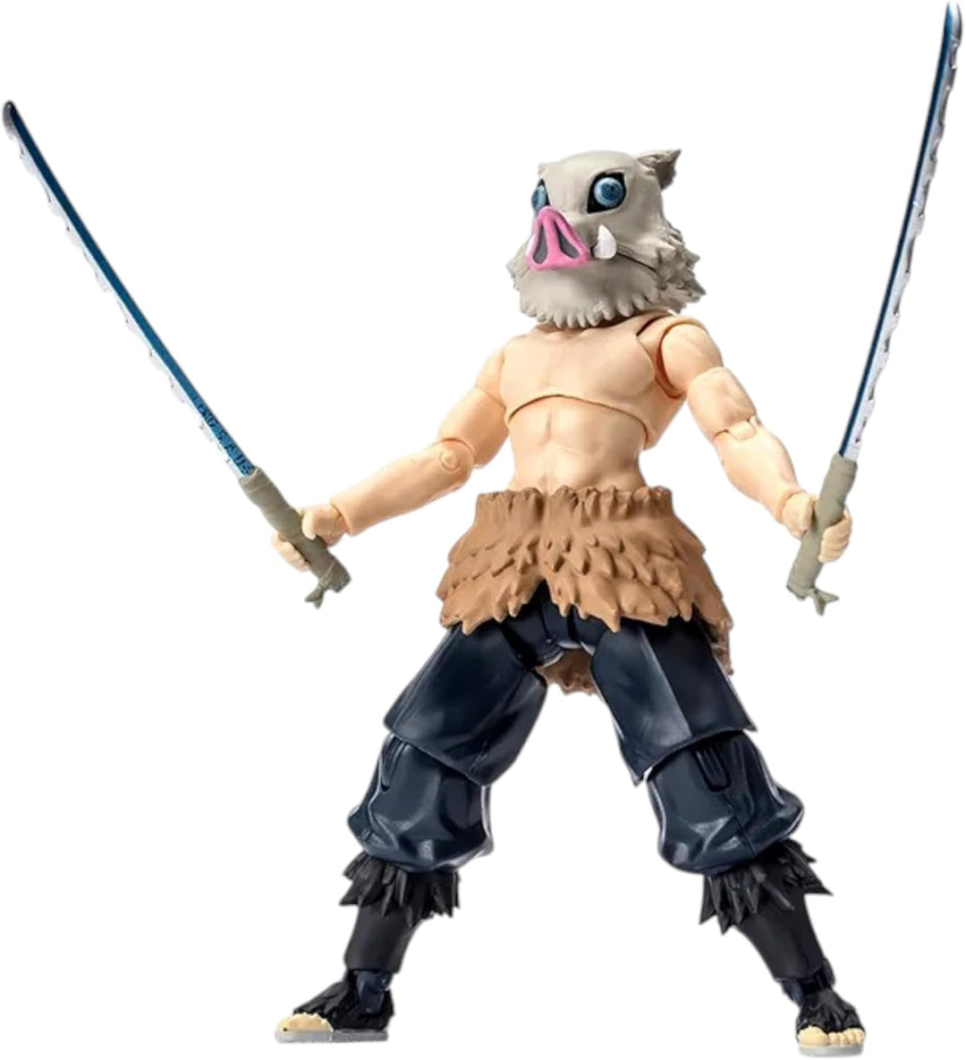 BANDAI Ultimate Legends Inosuke Hashibira Actionfigur | 12,5 cm Inosuke Anime-Figur mit 27 Gelenkpun