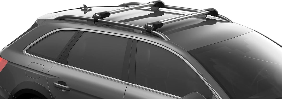 Thule Sport 7204 Edge Raised Rail gepäckträger, Mehrfarbig (Mehrfarbig), Ùnica