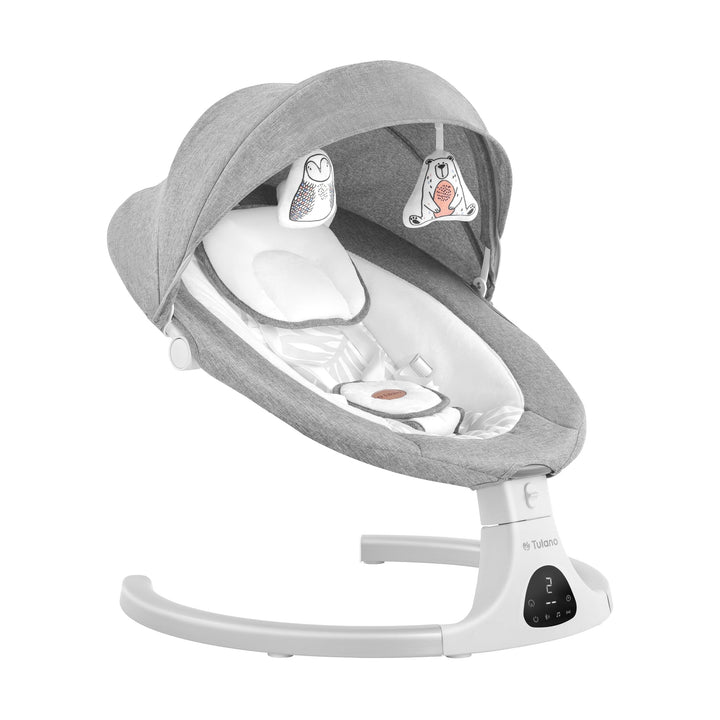 Tulano Astrid 35 | Elektrische Babywippe mit Schaukel- und Timerfunktion | 5 Schaukelgeschwindigkeit