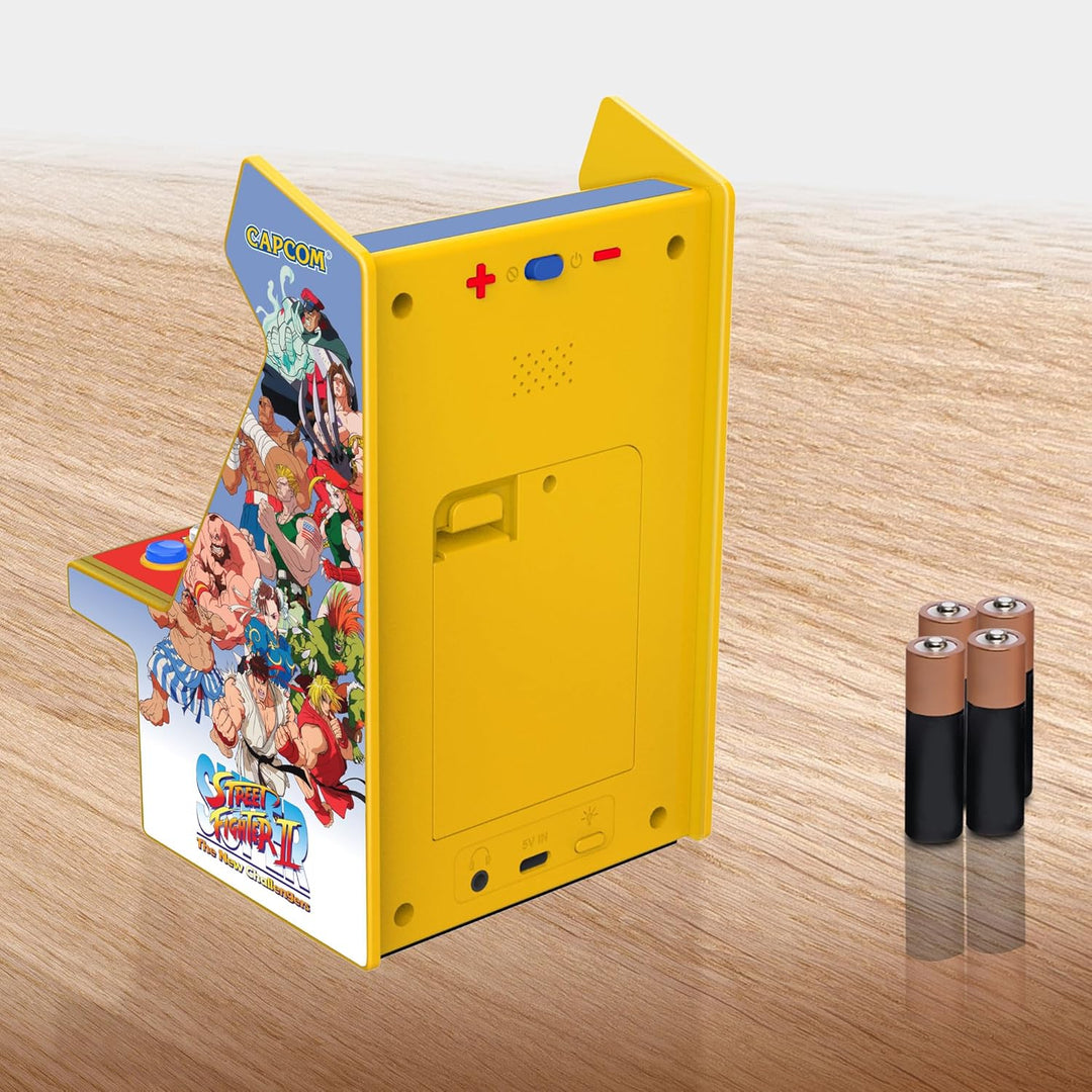 Micro Player PRO Super Street Fighter II Retrogaming-Spiel 7 cm hochauflösender Bildschirm