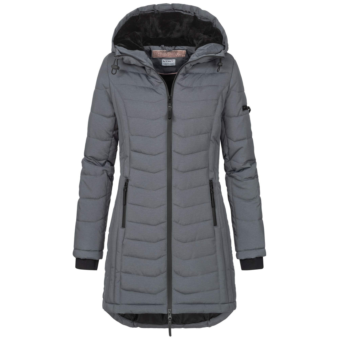 Sublevel Damen Übergangs Jacke Herbst Winter Outdoorjacke mit Kapuze sportlicher Damen Mädchen Parka