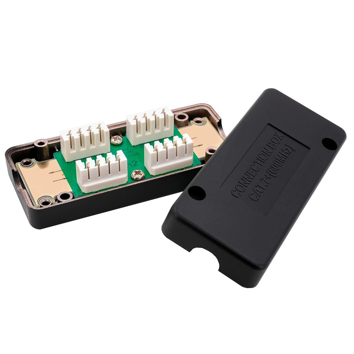 BIGtec CAT.7 LSA Verbinder 5 Stück Connection Box für Verlegekabel Netzwerkkabel Verbindungsmodul Ve