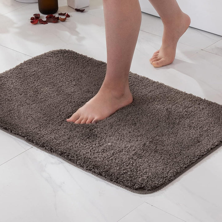MIULEE Teppich Badematte Badezimmerteppich Bettvorleger rutschfest Badteppich Badvorleger Saugfähige