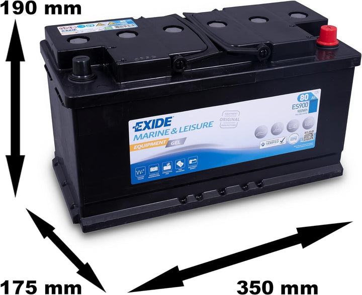 Exide Equipment Batterie GEL ES 900