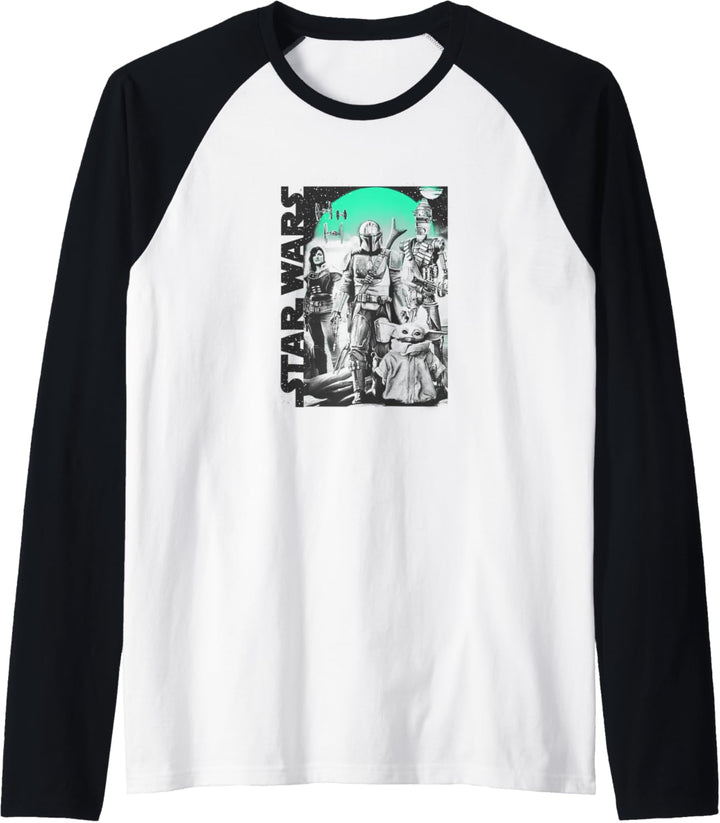 Star Wars Group Poster Raglan