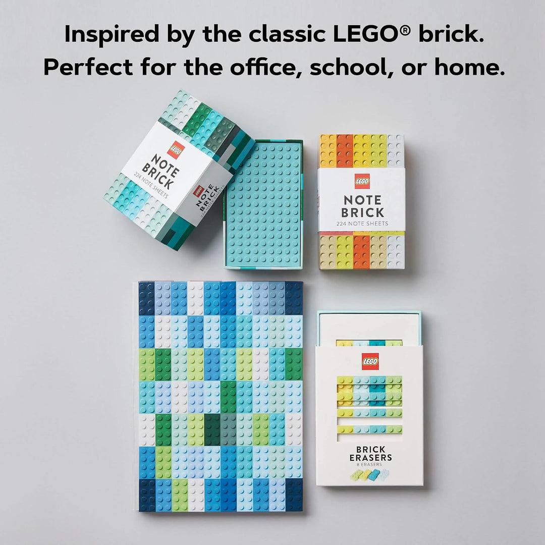 LEGO Brick Notebook: Blank Journal for LEGO® Lovers, Notebook of LEGO® Pieces to Organize Your Thoug