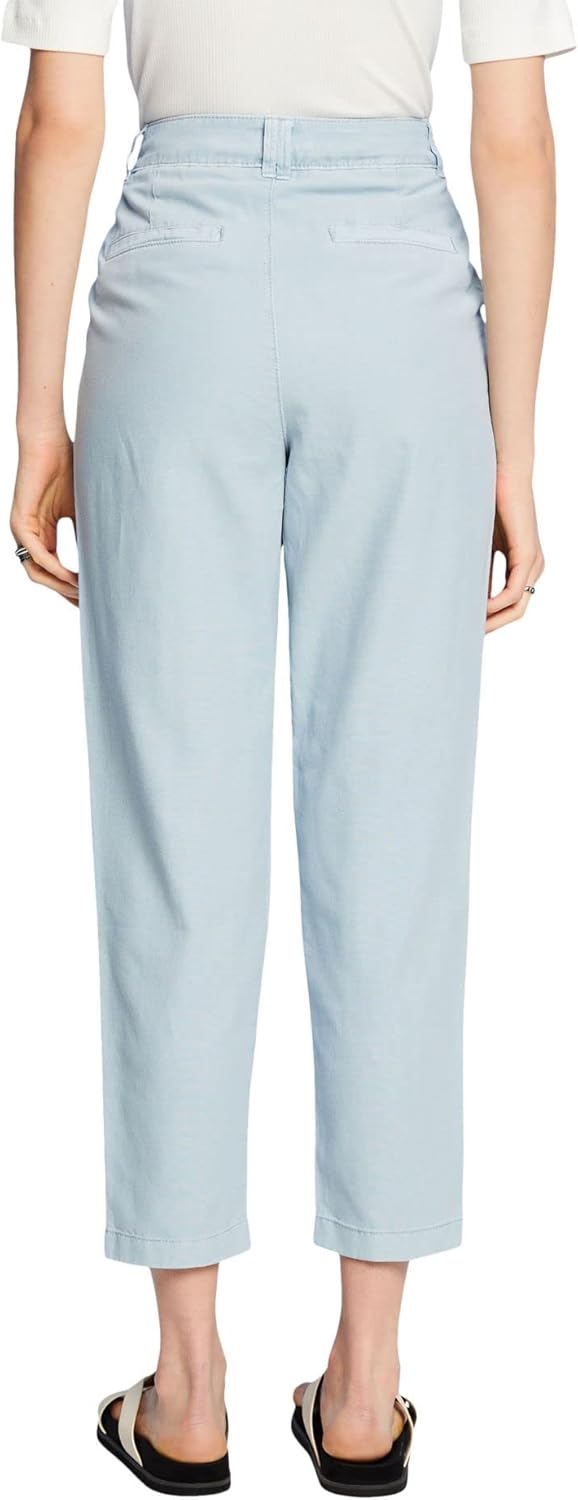 ESPRIT Damen Hose, 40 445/Light Blue Lavender