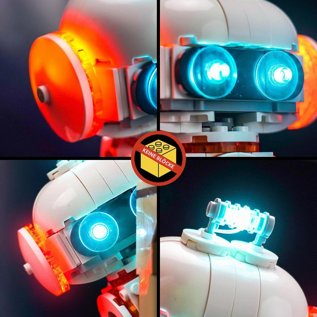 Led Licht Set Kompatibel mit Lego Space Robot 31164 (Kein Modell), Dekorationsbeleuchtungsset Compat