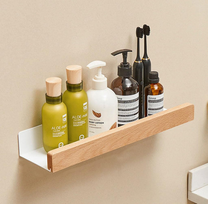 An der Wand montiert Schwimmend Metallregal Ledge,Weiss Badezimmer Regal Wandhalterung Regal dekorie