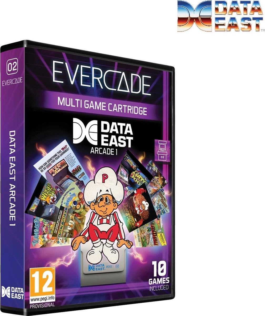 Blaze Evercade Data East Arcade Cartridge 1 - [AT-PEGI]