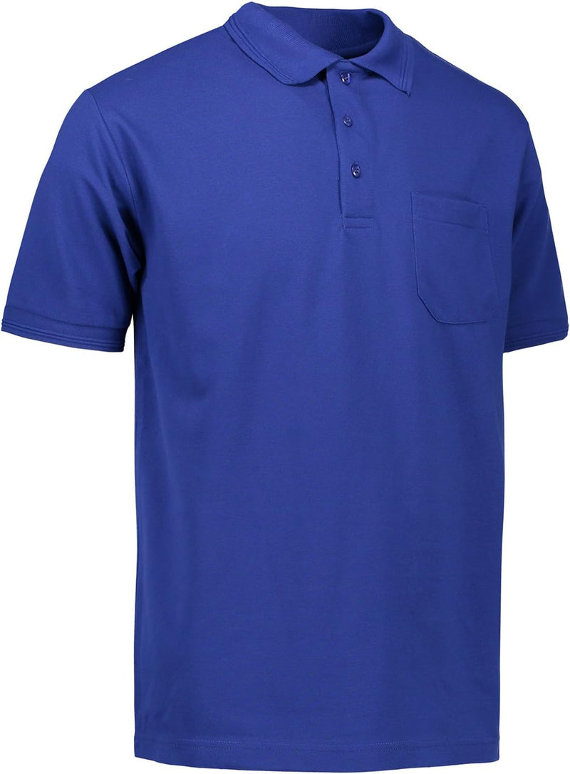 Pionier 41074-5XL Poloshirt "320 Pro Wear" mit Tasche Grösse in Königsblau, 5XL