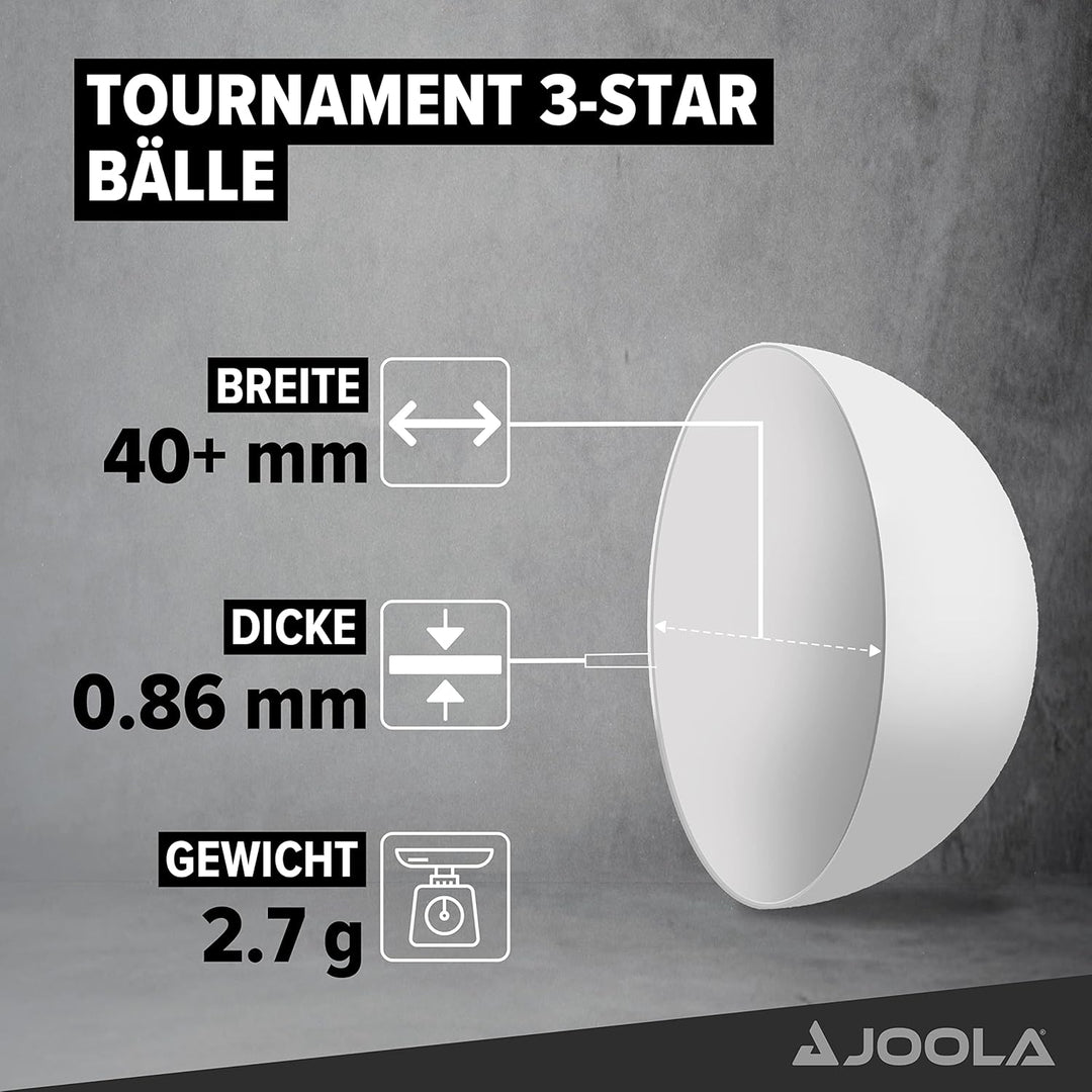 JOOLA ITTF zugelassener Profi Tischtennisschläger INFINITY CARBON, ‎MEGA CARBON und ROSSI CARBON für