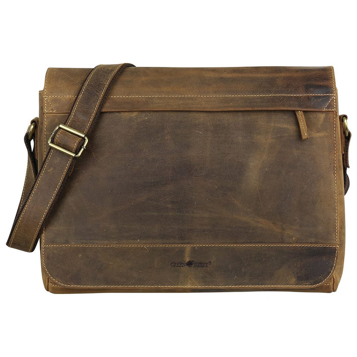 Greenburry Herren Henkeltasche antikbraun 25