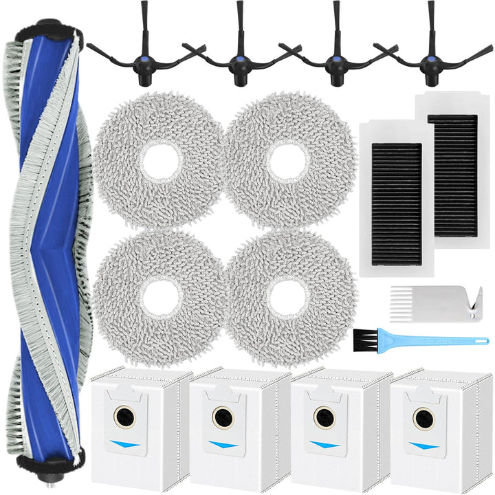 Zubehör für Ecovacs DEEBOT X5 Omni, Ersatzteile für Ecovacs Deebot X5 Pro Staubsauger, 1 Hauptbürste