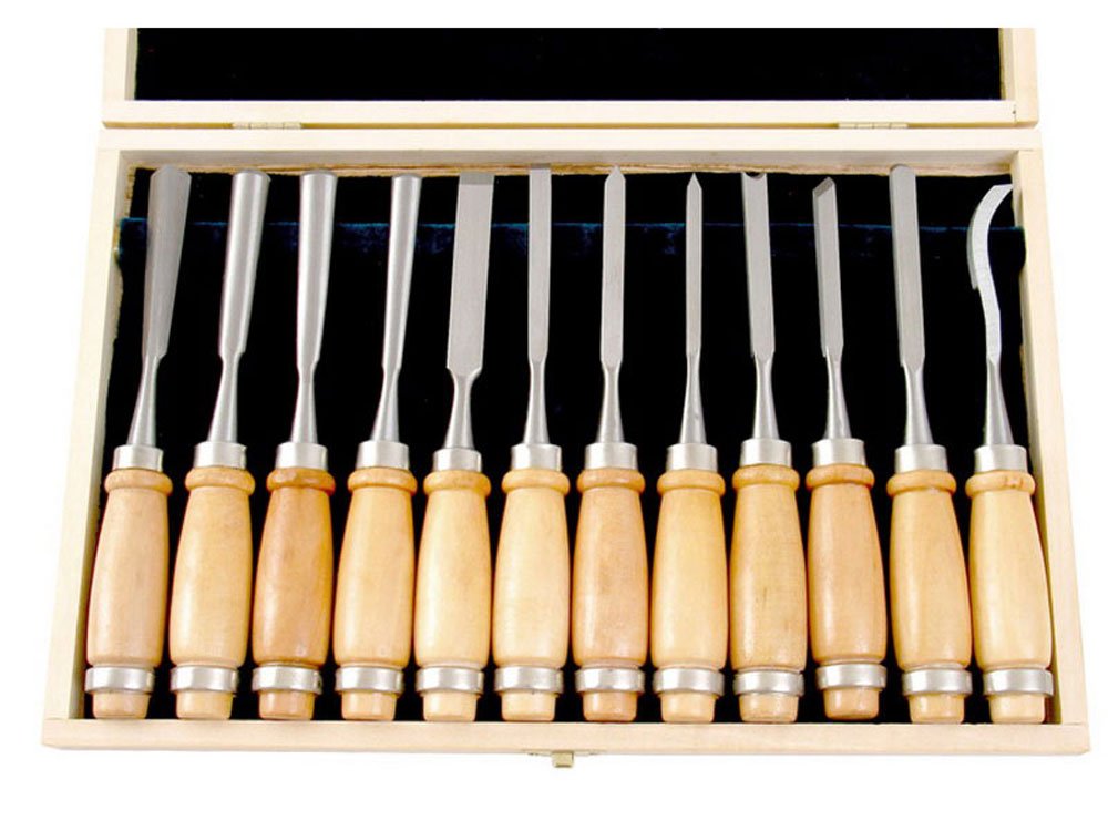 Extol Premium Schnitzerbeitel, Set 12 Stück, 8812405