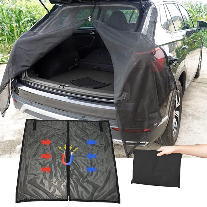 Flügeltür Kofferraumabdeckung Sonnenschutz,Heckklappe Auto, Moskitonetz, Gardinen Vorhang,für Dach C