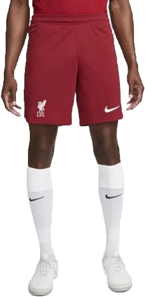 Nike Herren Shorts Saison 2022/23 Offizielle Heimtrikot XS Tough Red/Team Red/White, XS Tough Red/Te