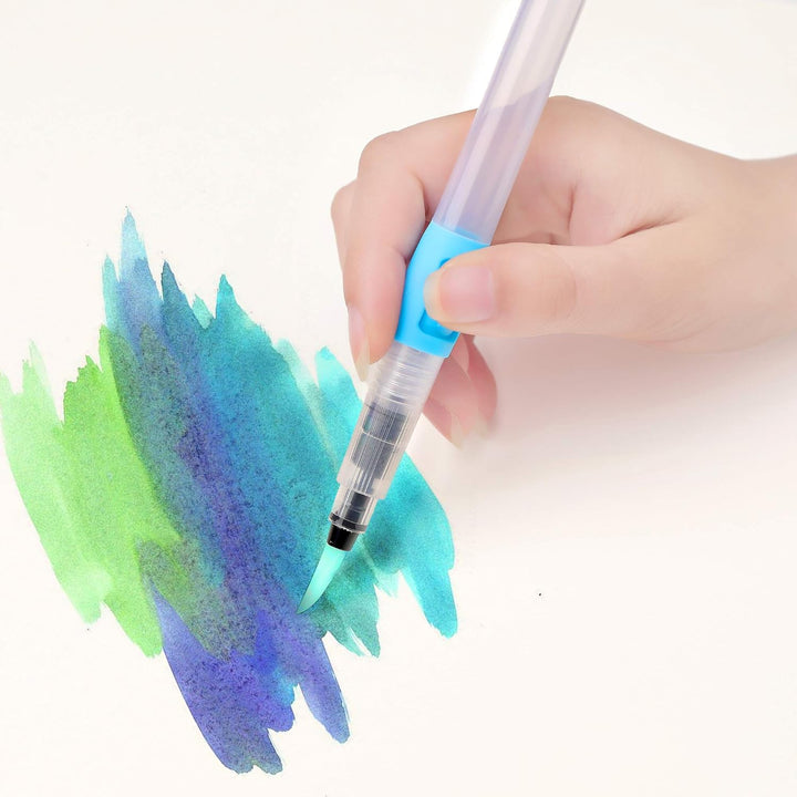 ESENG® Premium Aquarellpapier DIN A4-40x Blätte - 300GSM - Weiss, Aquarellblock, Malblock Papier für