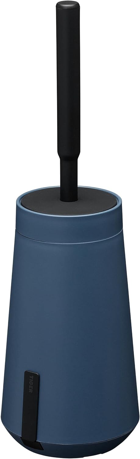Tiger Tess Toilettenbürstenhalter mit flexibler Swoop WC-Bürste, WC-Bürstengarnitur freistehend oder