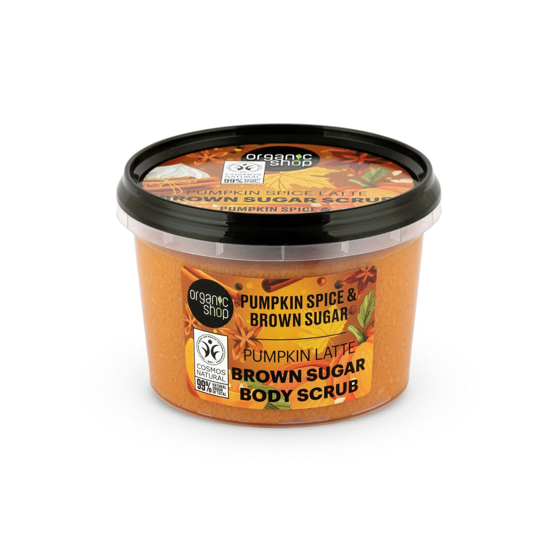 Organic Shop Pumpkin Spice Latte Body Scrub Brown Sugar (250ml) Pumpkin Spice Latte 254 g (1er Pack)
