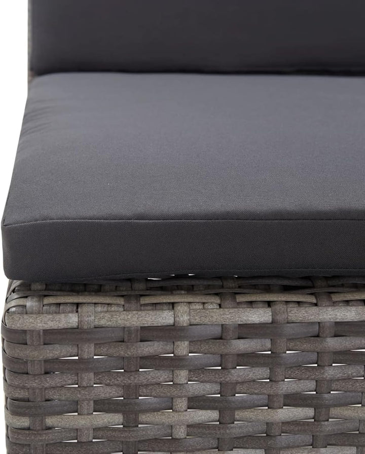 Festnight 3 Teilig Rattan Gartenmöbel Set Lounge Set balkonmobel klein Balkon balkonmobel Set Balkon