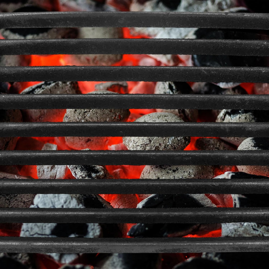 Kaminrost Gussrost Ofenrost Feuerrost Tafelrost Ascherost – Rund & balken – Für Holzofen, Kaminofen,