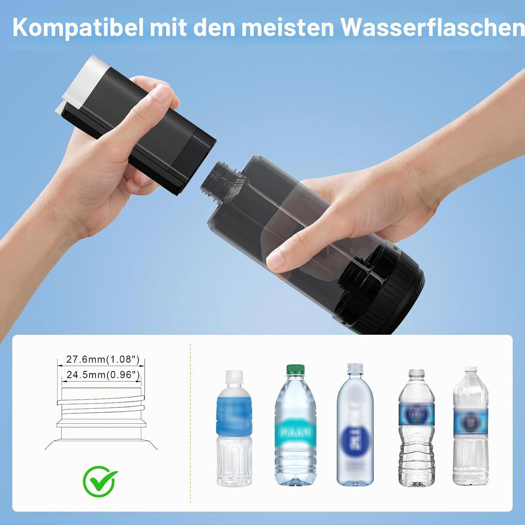 SoulBay Portable Bidet Elektrisch, 400ML Po Dusche Toilette Wochenbett Elektrische Travel Reise Bide