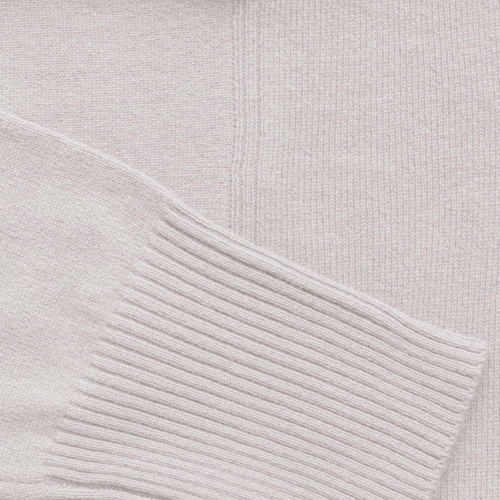LES POULETTES -Perfekter Kaschmirpullover Lose Runder Kragen Einzigartige Grösse - Beige