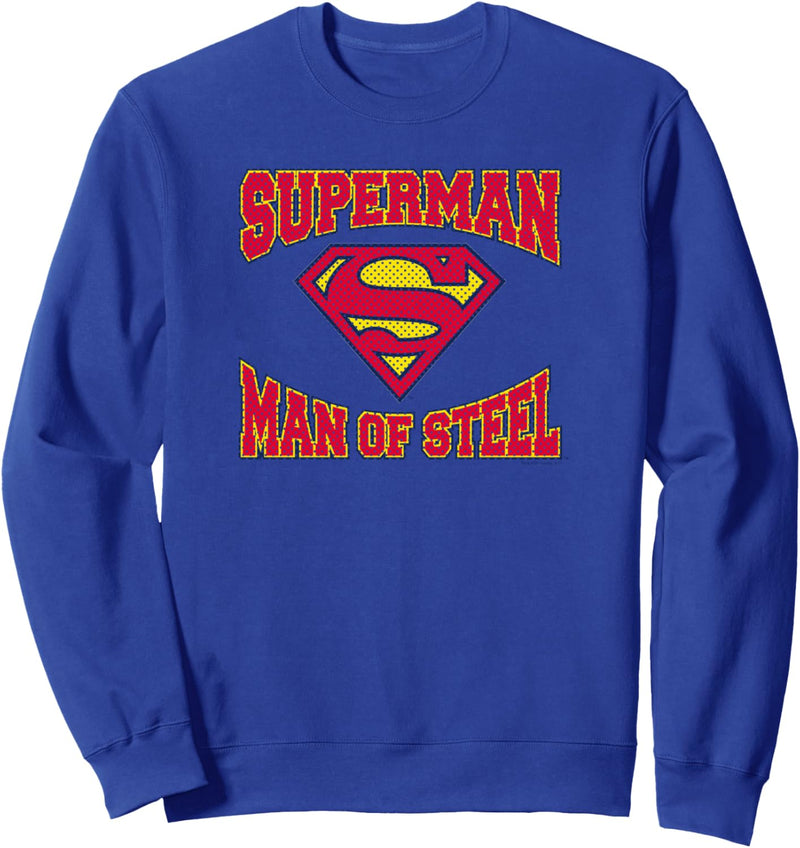 Man of Steel Superman Jersey Sweatshirt