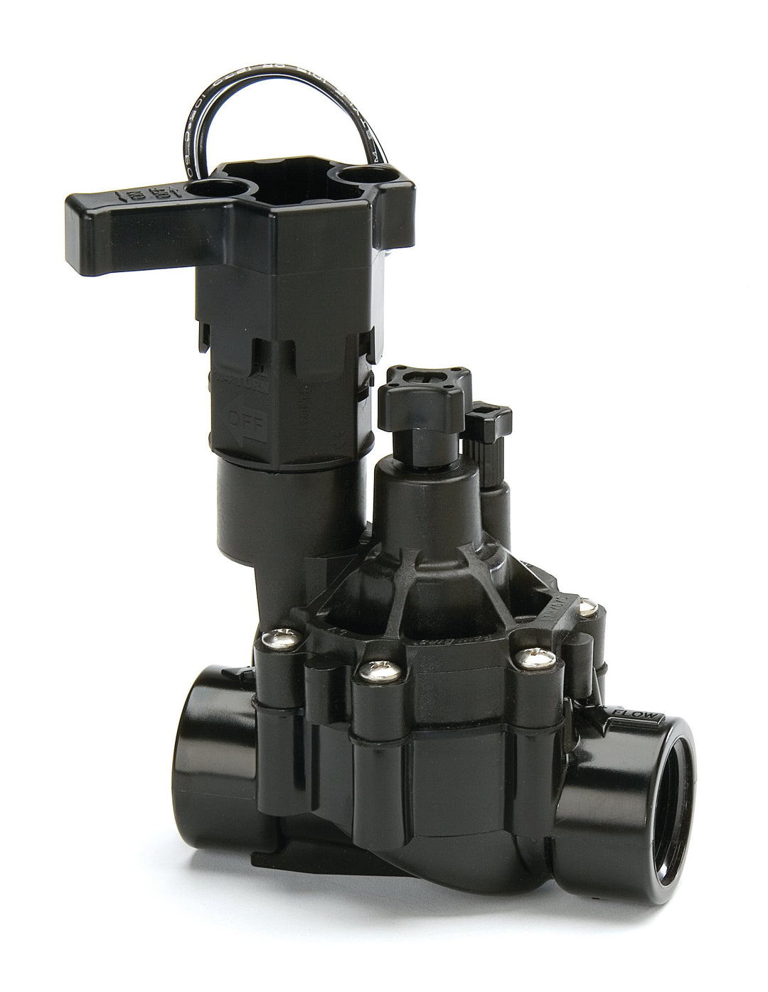 RainBird 100-DVF 1 Zoll I.G. Magnetventile, Schwarz, 15 x 10 x 7 cm 100-DVF 1” IG, 100-DVF 1” IG