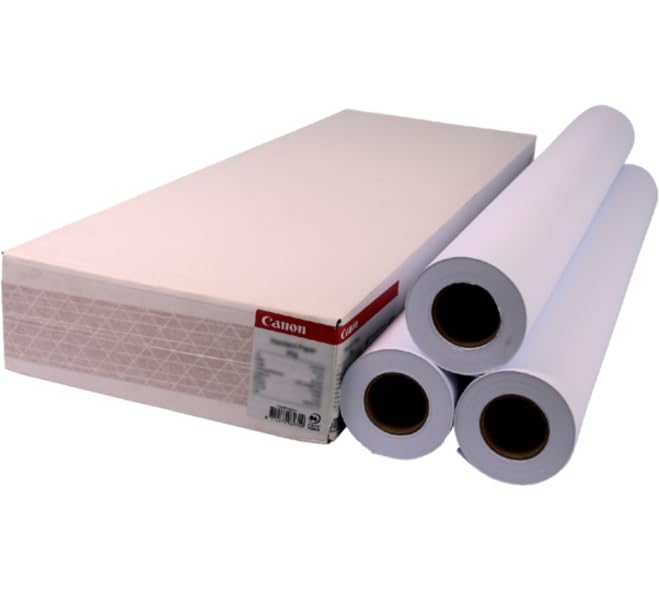 CANON 3x Standard Papier 90g/m 36Zoll 914mm x 50m FSC 36 Zoll (914mm x 50m), 36 Zoll (914mm x 50m)
