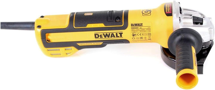 Dewalt Winkelschleifer (1.700 Watt, 125 mm Scheiben-Ø, bürstenlos, wartungsarm, Sanftanlauf, inkl. S