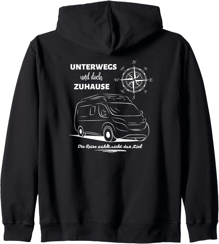 Campingplatz Kastenwagen Wohnmobil Spruch Kapuzenjacke