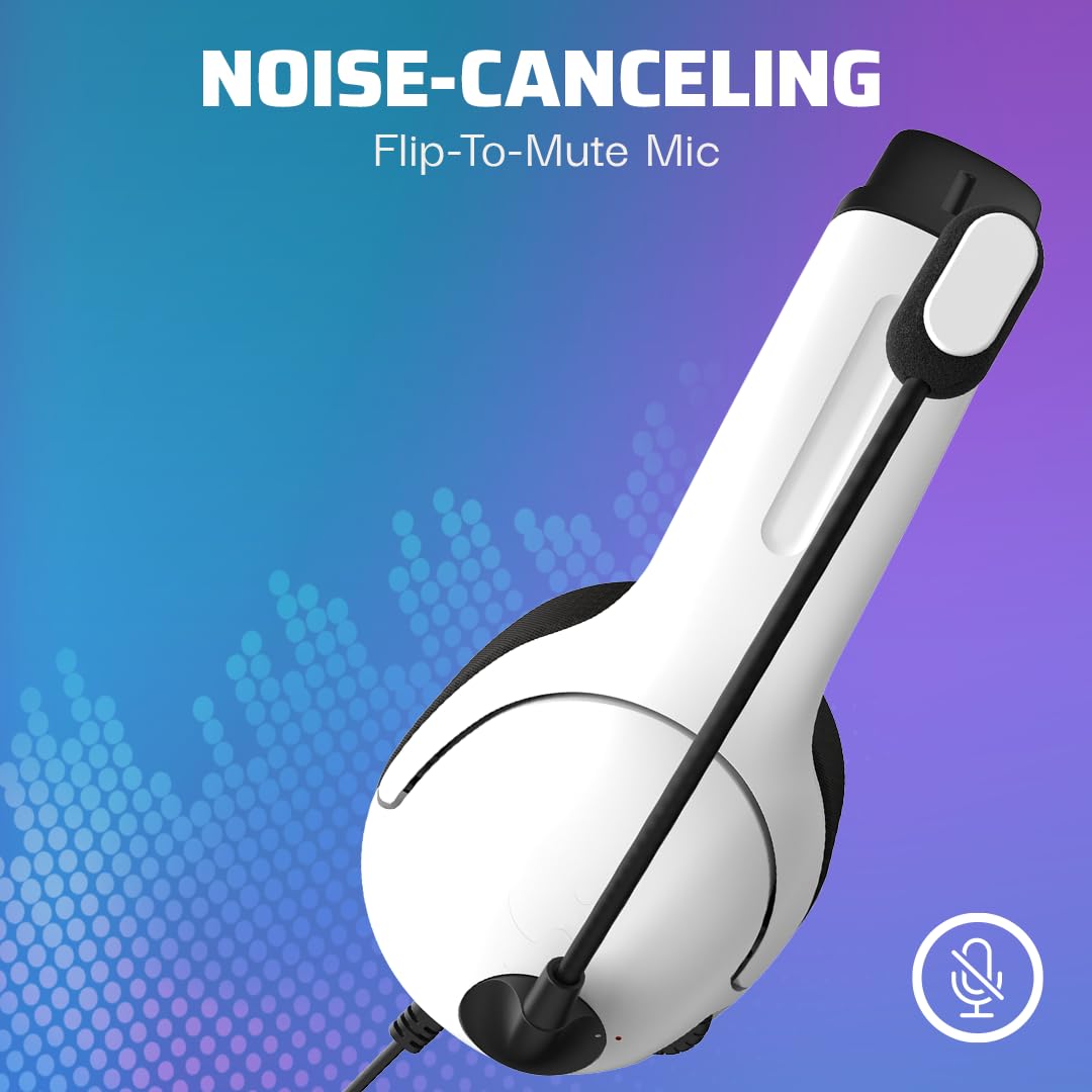 PDP Gaming LVL40 Stereo Kopfhörer mit Mic für PlayStation, PS4, PS5 - PC, iPad, Mac, Laptop Compatib