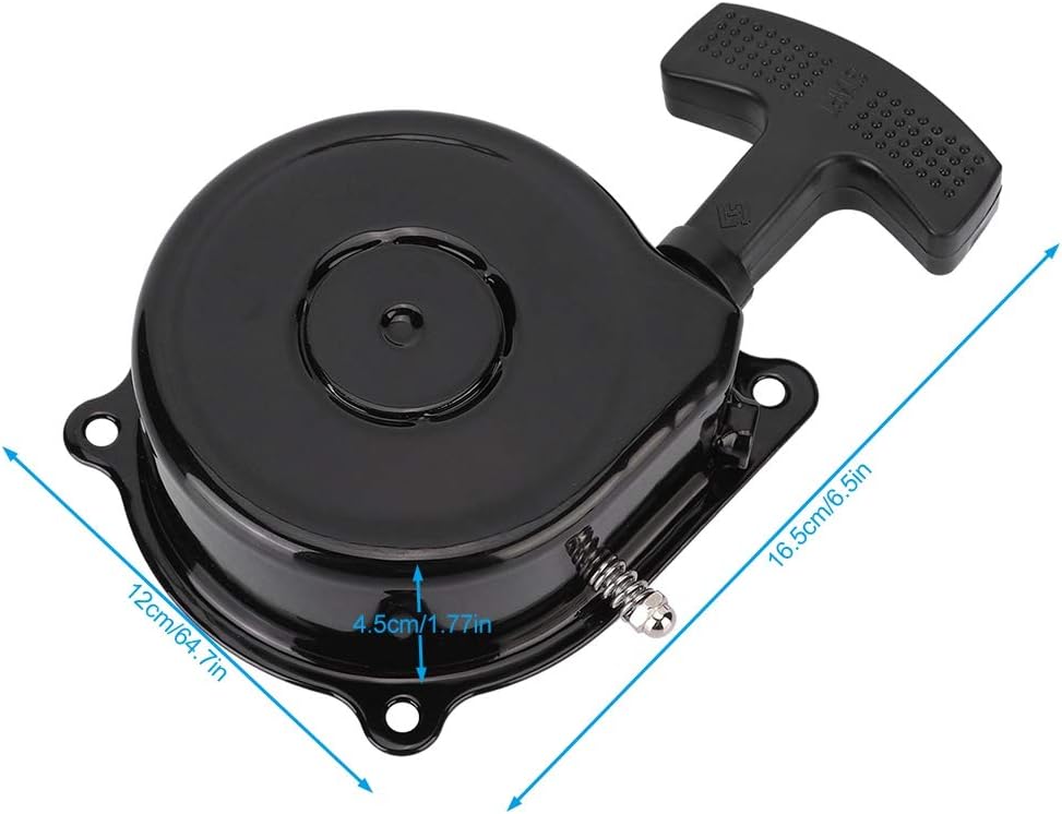Yctze Recoil Pull Starter ATV Recoil Pull Starter Passend für Suzuki Quad Runner 1983-1987,alt 50 cr