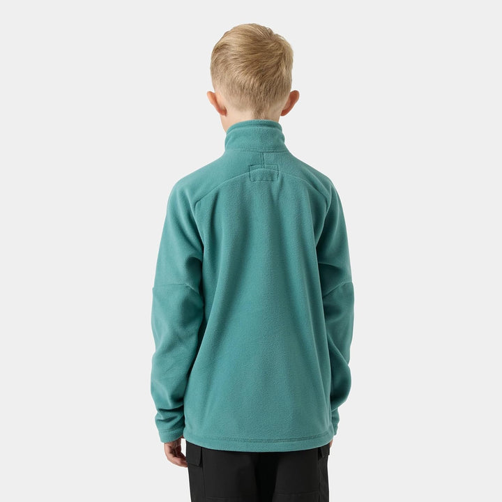 Helly Hansen Unisex Junior Champ 1/2 Zip Midlayer Pullover 9 Jahre Grün, 9 Jahre Grün