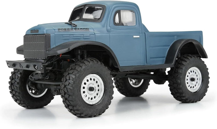 1/24 1946 Dodge Power Wagon Clear Body: SCX24 JLU