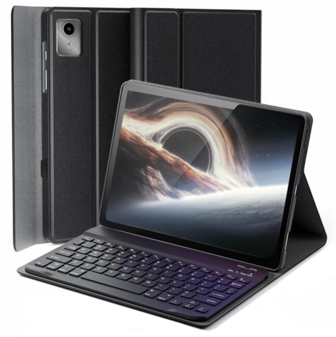 Tastatur Hülle für Lenovo Idea Tab 11 Zoll Tablet 2025 (TB-336ZU/TB-336FU) | Abnehmbares Magnetisch