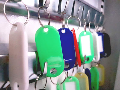KNOXSAFE KEYLOCKER 1 Schlüsseltresor Schlüsselkasten Tresor für 30 Schlüssel inkl. Schlüsselanhänger